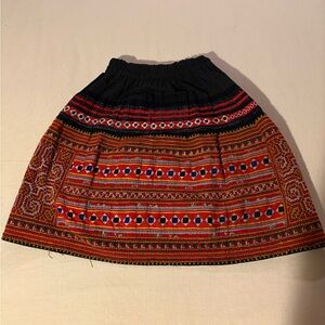 One of a kind- handmade Laotian skirts